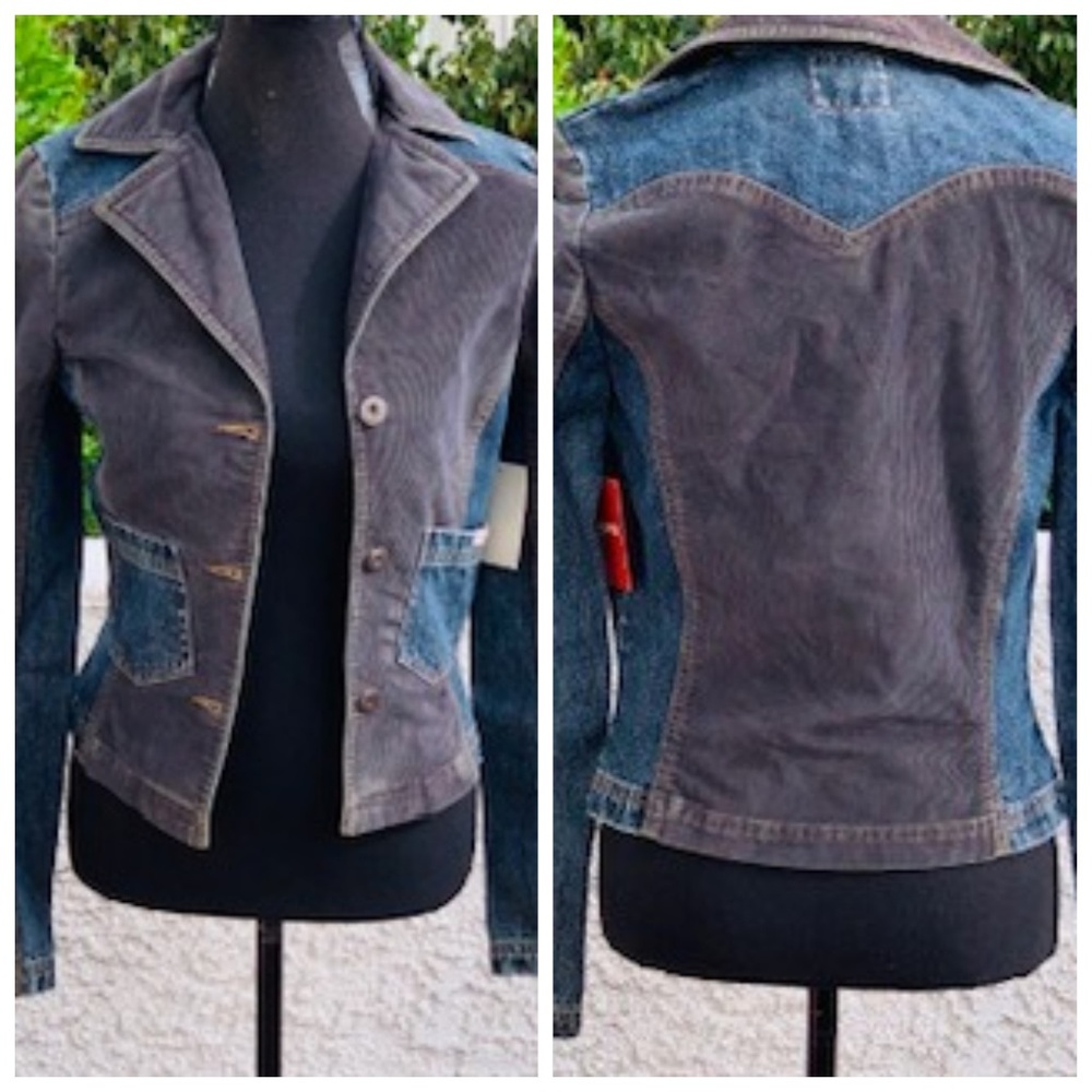 GUESS Jean & Corduroy Jacket NWT
